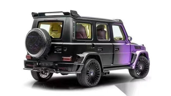Voor Mercedes W464 G500 G63 Carbon Fiber Body Kit W464 Upgraded MSY P920 Style Voor- en achterbumper spoiler hood body kit
