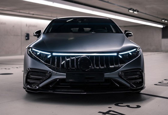 Voor Mercedes EQS Carbon Fiber Body Kit EQS Upgrade BS Style Carbon Fiber Front Lip Diffuser Spoiler Body Kit