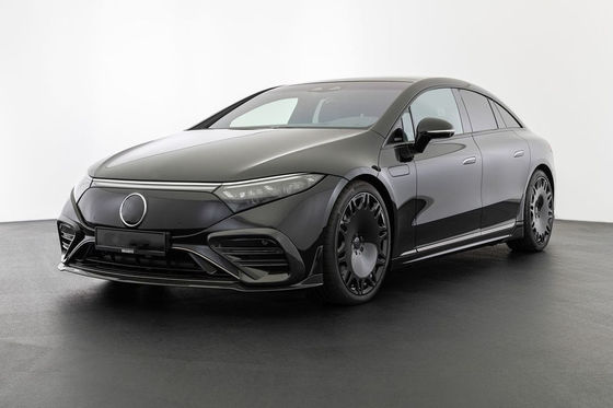 Voor Mercedes EQS Carbon Fiber Body Kit EQS Upgrade BS Style Carbon Fiber Front Lip Diffuser Spoiler Body Kit