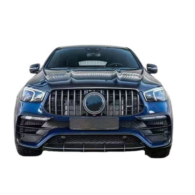Voor Mercedes-Benz GLE COUPE Carbon Fiber Body Kit GLE COUPE Upgrades Top Style Carbon Fiber Front Lip Diffuser Widebody Kit