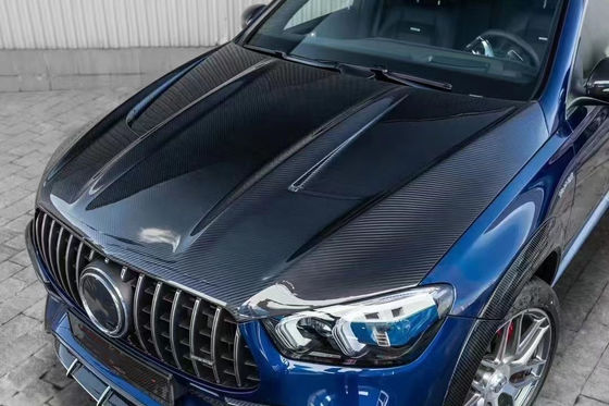 Voor Mercedes-Benz GLE COUPE Carbon Fiber Body Kit GLE COUPE Upgrades Top Style Carbon Fiber Front Lip Diffuser Widebody Kit