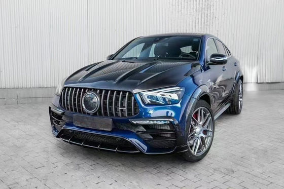 Voor Mercedes-Benz GLE COUPE Carbon Fiber Body Kit GLE COUPE Upgrades Top Style Carbon Fiber Front Lip Diffuser Widebody Kit