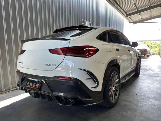 Voor Mercedes-Benz GLE Coupe Carbon Fiber Body Kit GLE Coupe MSY Style Carbon Fiber Front Lip Diffuser Spoiler Kit