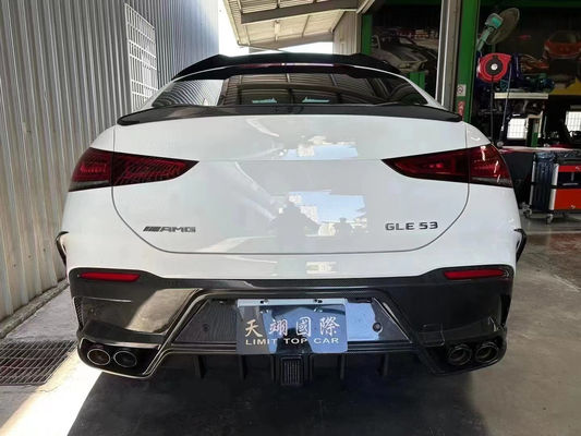Voor Mercedes-Benz GLE Coupe Carbon Fiber Body Kit GLE Coupe MSY Style Carbon Fiber Front Lip Diffuser Spoiler Kit