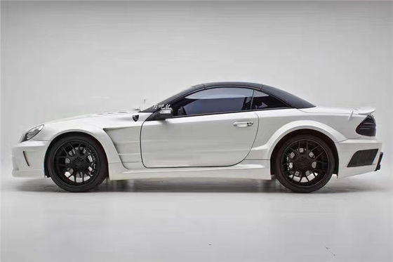 Voor Mercedes SL R230 Widebody Kit SL R230 Upgraded Misha Style Voor- en achterbumper spoiler Widebody Kit