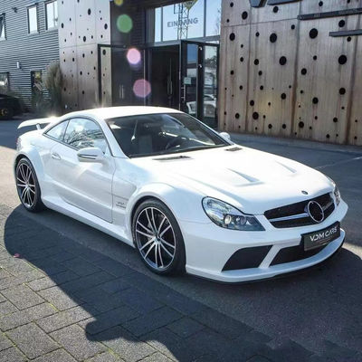Voor Mercedes SL R230 Widebody Kit SL R230 Upgraded BS Style Voor- en achterbumper spoiler Widebody Kit