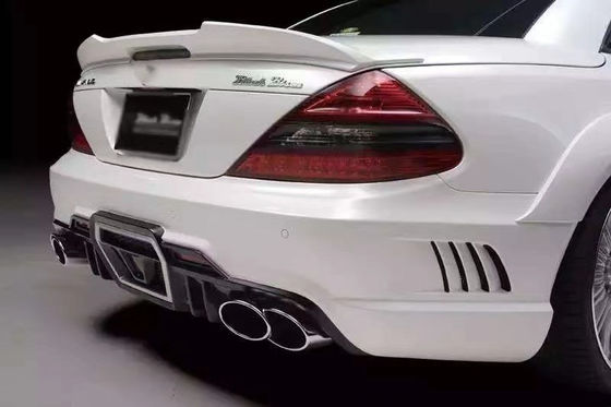 Voor Mercedes SL R230 Widebody Kit SL R230 Upgraded WD Style Voor- en achterbumper spoiler Widebody Kit
