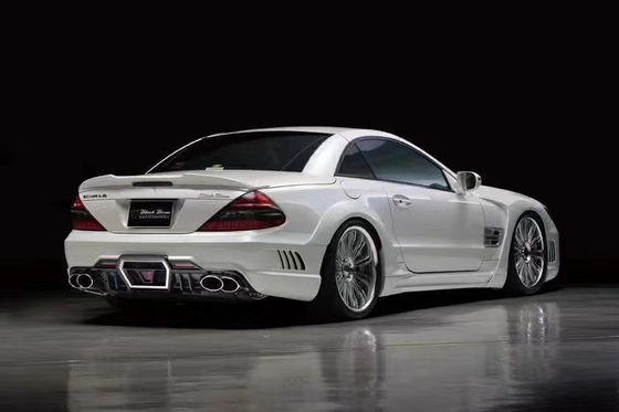 Voor Mercedes SL R230 Widebody Kit SL R230 Upgraded WD Style Voor- en achterbumper spoiler Widebody Kit
