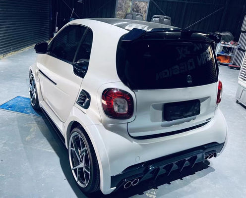 Voor Mercedes SMART Carbon Fiber Body Kit SMART Upgrades MSY-stijl Carbon Fiber Front Lip Diffuser Spoiler Widebody Kit