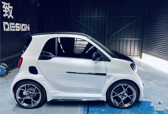 Voor Mercedes SMART Carbon Fiber Body Kit SMART Upgrades MSY-stijl Carbon Fiber Front Lip Diffuser Spoiler Widebody Kit