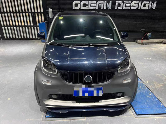 Voor Mercedes SMART Carbon Fiber Body Kit SMART Upgrades MSY-stijl Carbon Fiber Front Lip Diffuser Spoiler Widebody Kit
