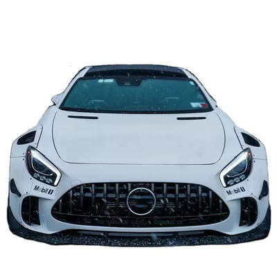 Voor Mercedes AMG GT Carbon Fiber Widebody Kit AMG GT Upgraded CBE Style Front Lip Diffuser Spoiler Widebody Kit