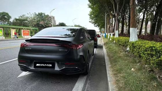 Voor Mercedes EQE Carbon Fiber Body Kit EQE Upgrade BS Style Carbon Fiber Front Lip Diffuser Spoiler Body Kit