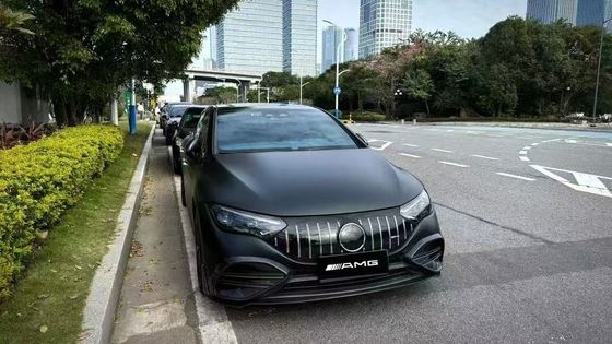 Voor Mercedes EQE Carbon Fiber Body Kit EQE Upgrade BS Style Carbon Fiber Front Lip Diffuser Spoiler Body Kit