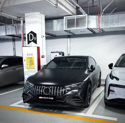 Voor Mercedes EQE Carbon Fiber Body Kit EQE Upgrade BS Style Carbon Fiber Front Lip Diffuser Spoiler Body Kit