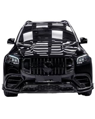 Voor Mercedes X167 GLS450 Carbon Fiber Body Kit GLS Upgrade BS Style Front Lip Diffuser Spoiler Widebody Kit