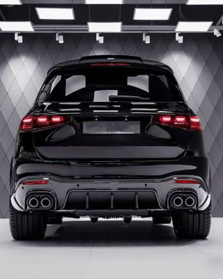 Voor Mercedes X167 GLS450 Carbon Fiber Body Kit GLS Upgrade BS Style Front Lip Diffuser Spoiler Widebody Kit